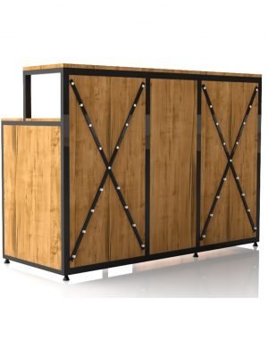 comptoir industriel pour restaurant