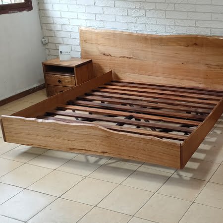 Lit Suspendu Seba King Size 1 Lit-hetre-solide-robuste