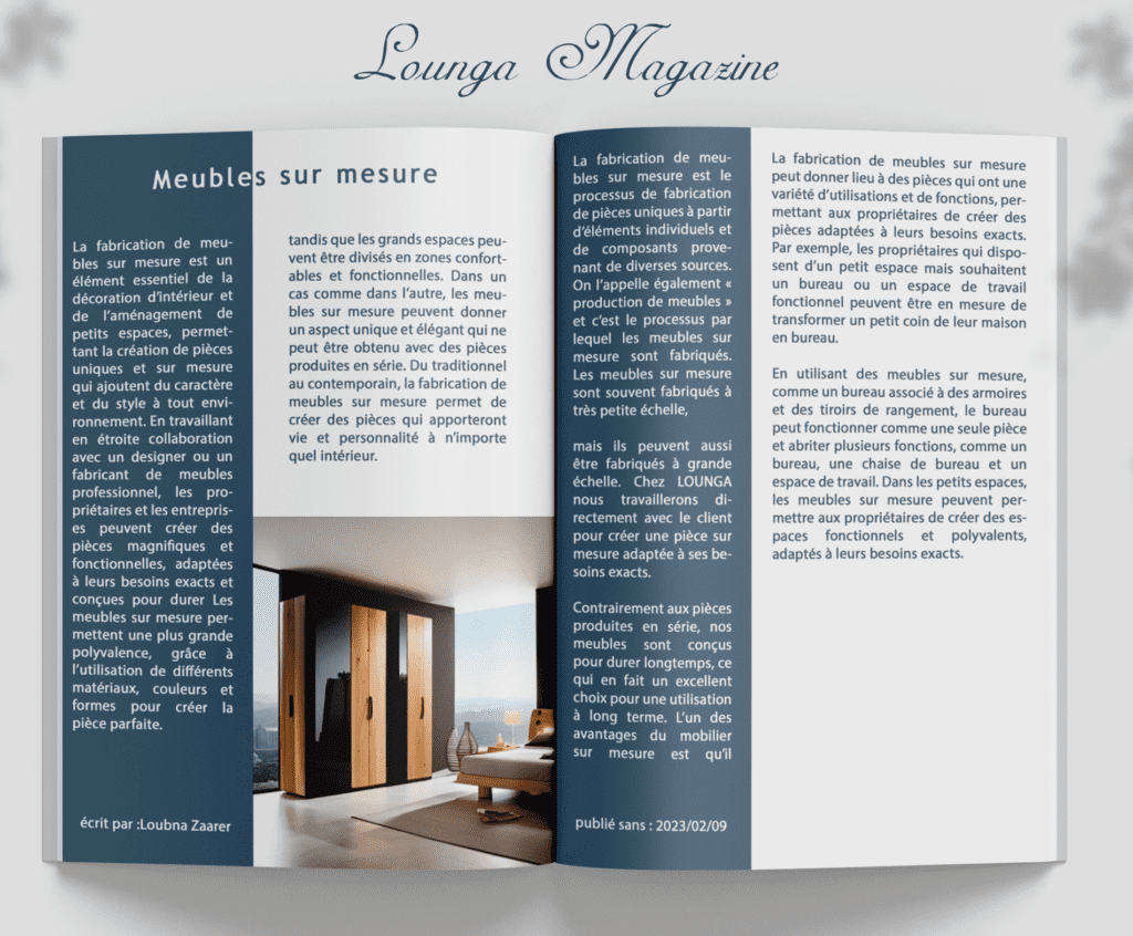 Meubles sur mesure 8 Sur Mesure