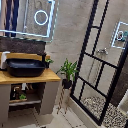 Plan De Vasque Oma 2 meuble sdb bois hetre