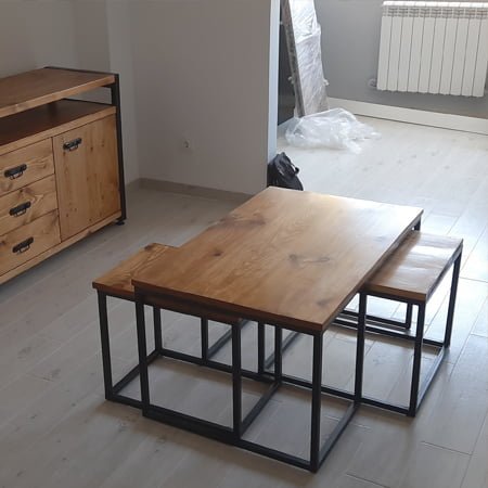 Table Basse Trio 3 Table basse Trio chene 1