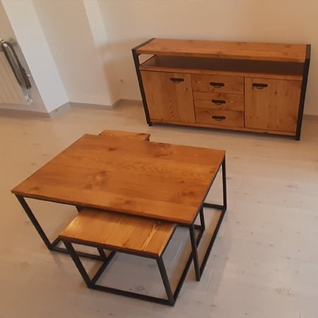 Table Basse Trio 4 Table basse Trio chene 2