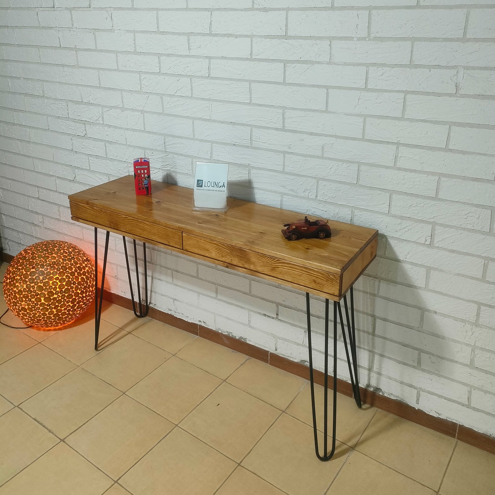Console Lisbone 1 console lisbone en bois fabriquée en Algérie