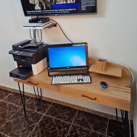 Bureau Industriel Tarra 1 bureau industriel fabriqué en Algerie