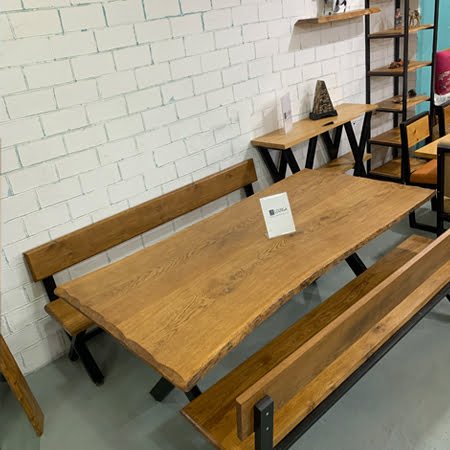 Ensemble Table A Manger Et 2 Bancs 3 Ensemble Table A Manger Et 2 Bancs – Image 3