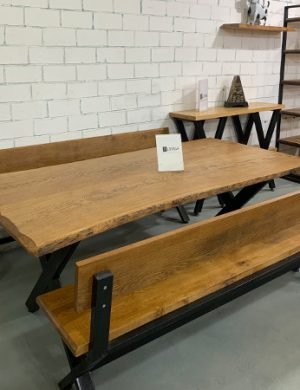 Ensemble Table A Manger Et 2 Bancs