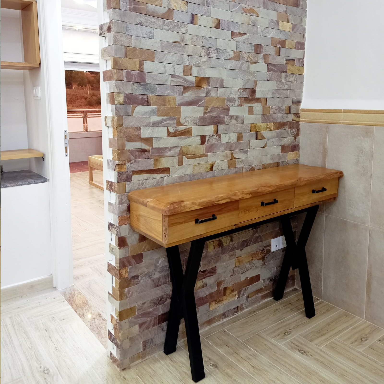 VERNA CONSOLE TABLE 1 table console industriel