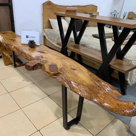 Live Edge TV Stand 2 Live Edge TV Stand – Image 2