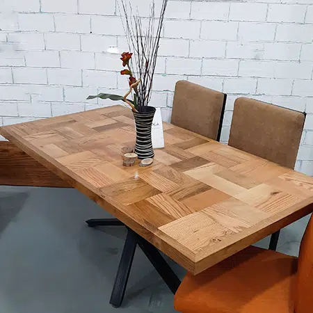 Table-Mosaïque-Bois massif 4 Table-Mosaïque-Bois massif – Image 4