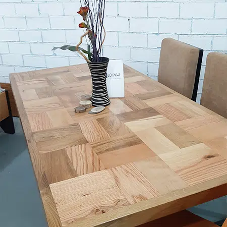 Table-Mosaïque-Bois massif 2 Table-Mosaïque-Bois massif – Image 2